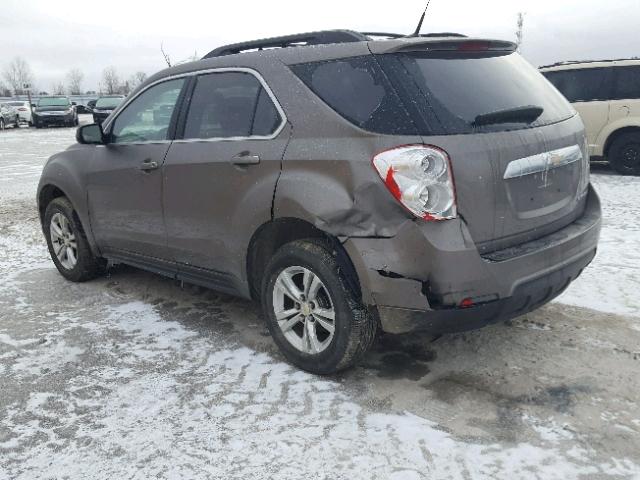 2CNALDEW5A6345884 - 2010 CHEVROLET EQUINOX LT BROWN photo 3