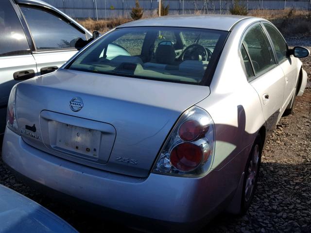 1N4AL11D95C212281 - 2005 NISSAN ALTIMA S SILVER photo 4