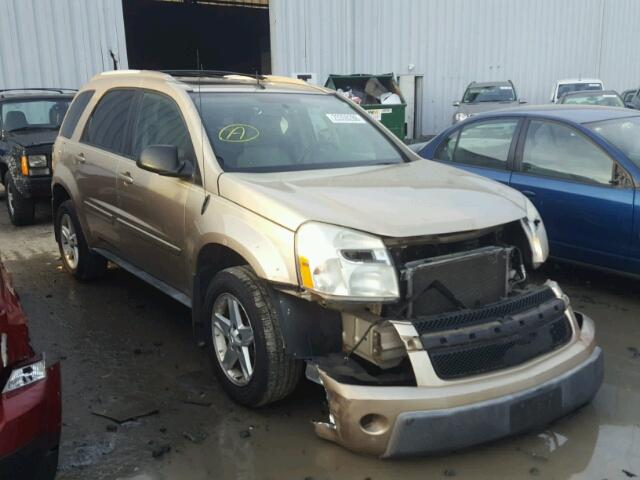 2CNDL73FX56112638 - 2005 CHEVROLET EQUINOX LT GOLD photo 1