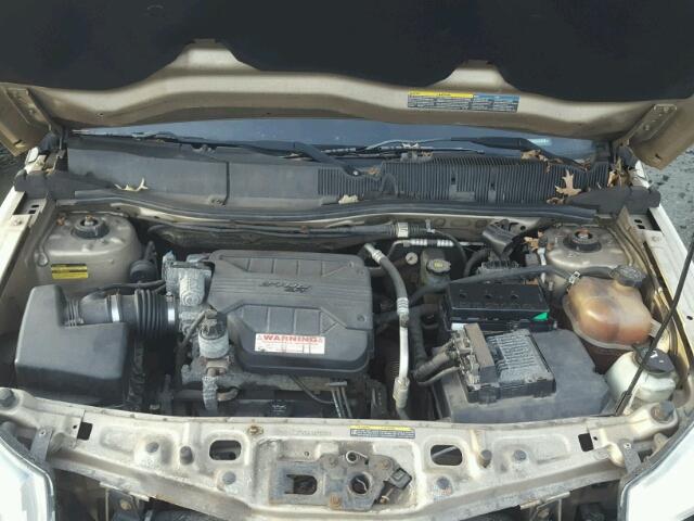 2CNDL73FX56112638 - 2005 CHEVROLET EQUINOX LT GOLD photo 7