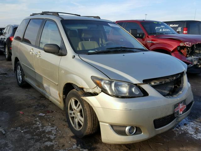 JM3LW28A740514560 - 2004 MAZDA MPV WAGON TAN photo 1