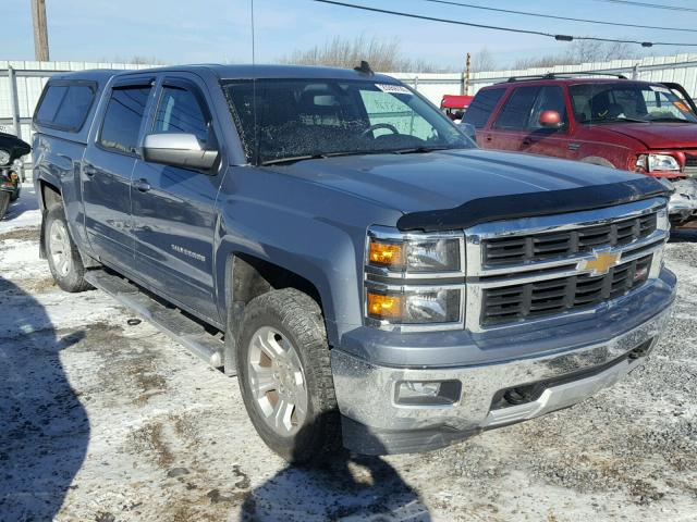 3GCUKREC9FG357149 - 2015 CHEVROLET SILVERADO GRAY photo 1