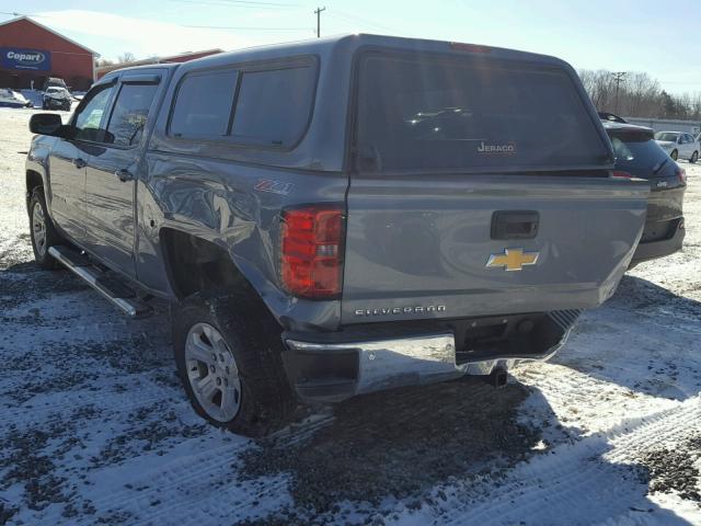 3GCUKREC9FG357149 - 2015 CHEVROLET SILVERADO GRAY photo 3