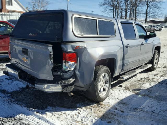 3GCUKREC9FG357149 - 2015 CHEVROLET SILVERADO GRAY photo 4