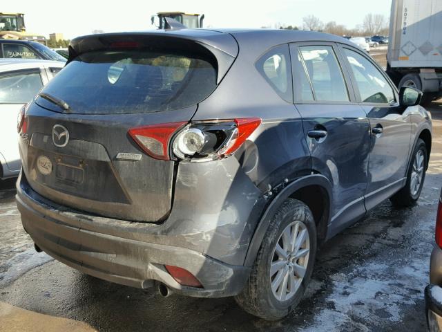 JM3KE4BY9G0683614 - 2016 MAZDA CX-5 SPORT GRAY photo 4