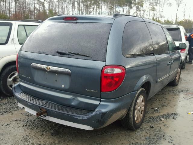 2C4GP54L55R538427 - 2005 CHRYSLER TOWN & COU GREEN photo 4