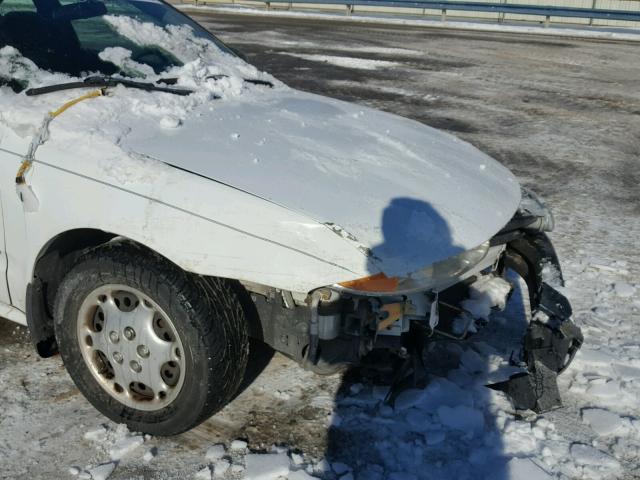 1G3NK12T51C278938 - 2001 OLDSMOBILE ALERO GX WHITE photo 9