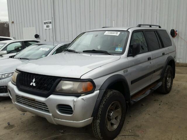 JA4LS21H52J025927 - 2002 MITSUBISHI MONTERO SP SILVER photo 2