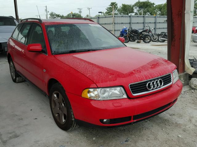 WAUGD28D0XA295172 - 1999 AUDI A4 2.8 AVA RED photo 1