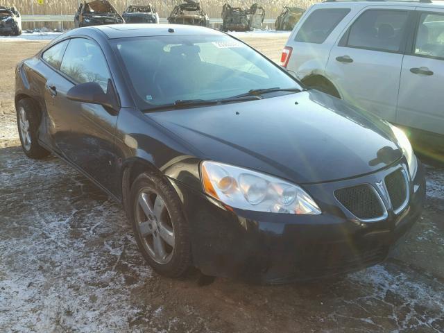 1G2ZH17N774179734 - 2007 PONTIAC G6 GT BLACK photo 1