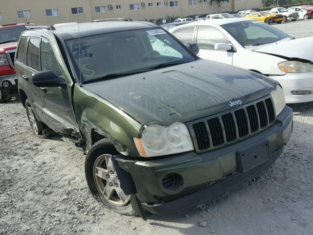 1J8GR48KX7C513078 - 2007 JEEP GRAND CHER GREEN photo 1