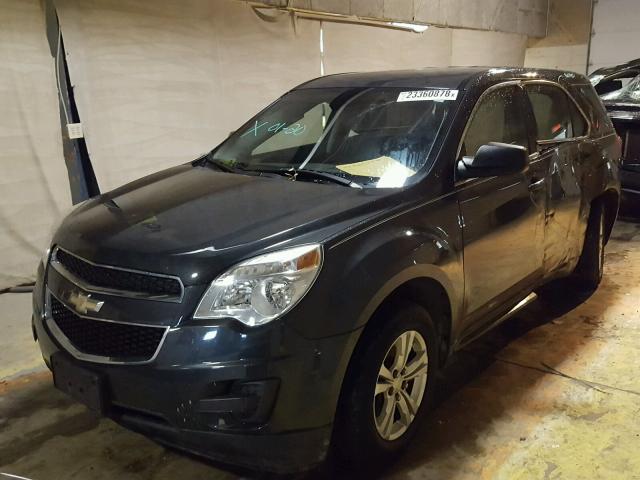 2GNALBEK0D6350590 - 2013 CHEVROLET EQUINOX LS GRAY photo 2