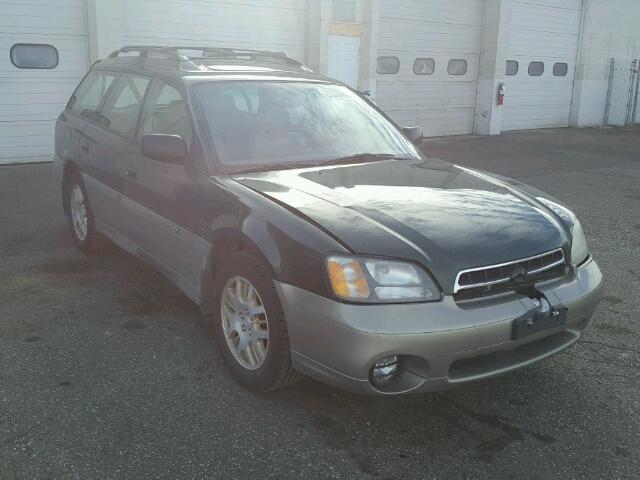 4S3BH806817667072 - 2001 SUBARU LEGACY OUT GREEN photo 1