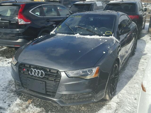 WAUC4AFR0HA001584 - 2017 AUDI S5 GRAY photo 2