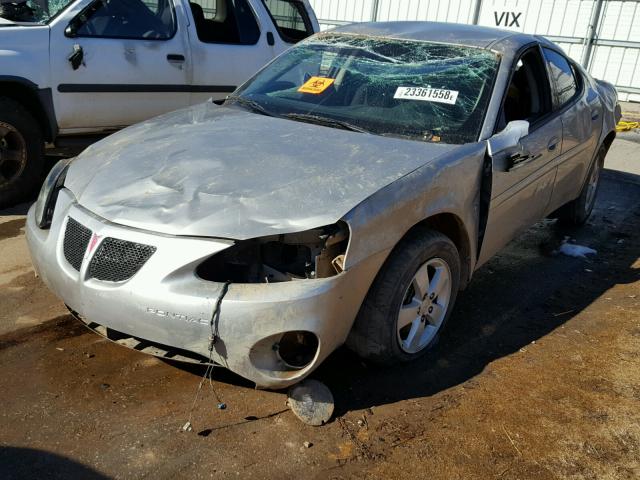 2G2WP582571149306 - 2007 PONTIAC GRAND PRIX SILVER photo 2