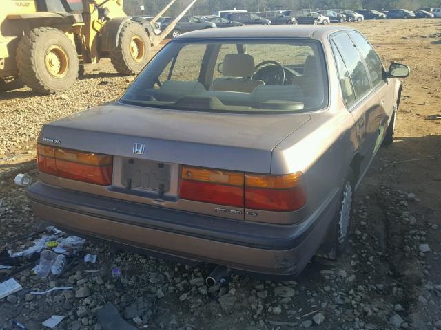 1HGCB7657MA059700 - 1991 HONDA ACCORD LX BROWN photo 4