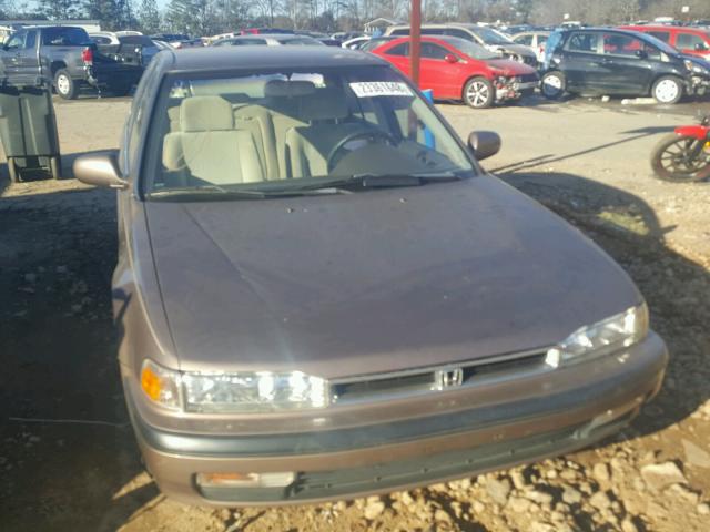 1HGCB7657MA059700 - 1991 HONDA ACCORD LX BROWN photo 9