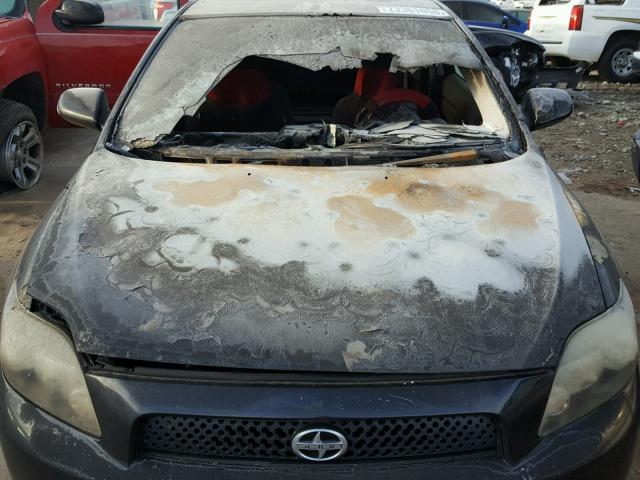 JTKDE167080240943 - 2008 TOYOTA SCION TC გრაფიტი ფოტო 7