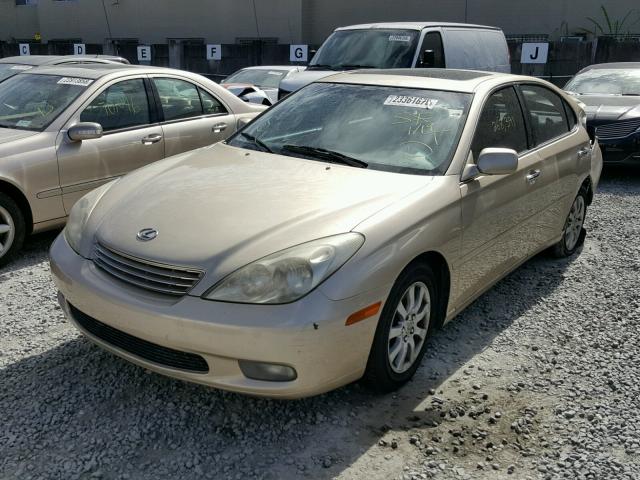 JTHBA30G045034175 - 2004 LEXUS ES 330 BEIGE photo 2