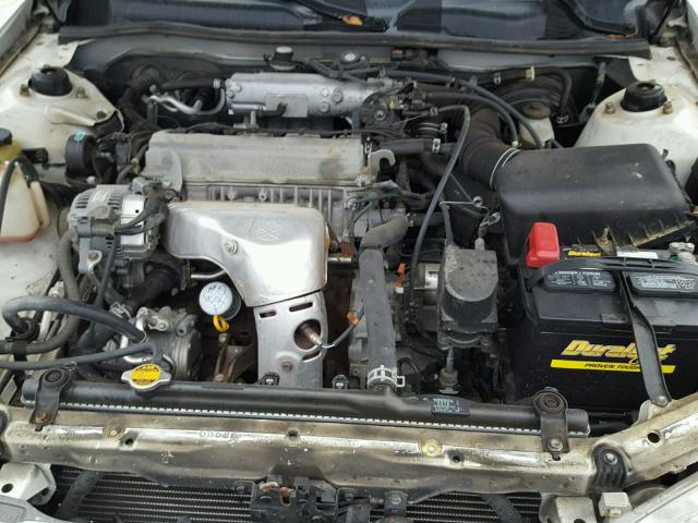 4T1BG22K11U864446 - 2001 TOYOTA CAMRY CE WHITE photo 7