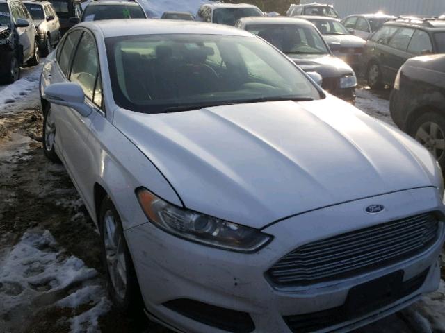 3FA6P0H7XDR347421 - 2013 FORD FUSION SE WHITE photo 1