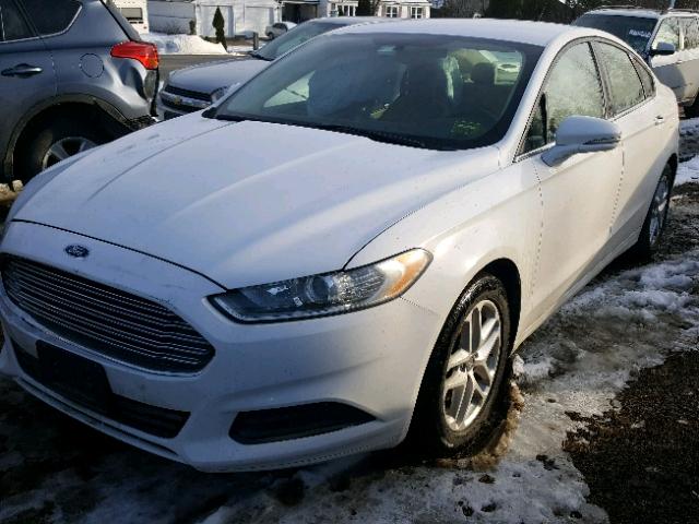 3FA6P0H7XDR347421 - 2013 FORD FUSION SE WHITE photo 2