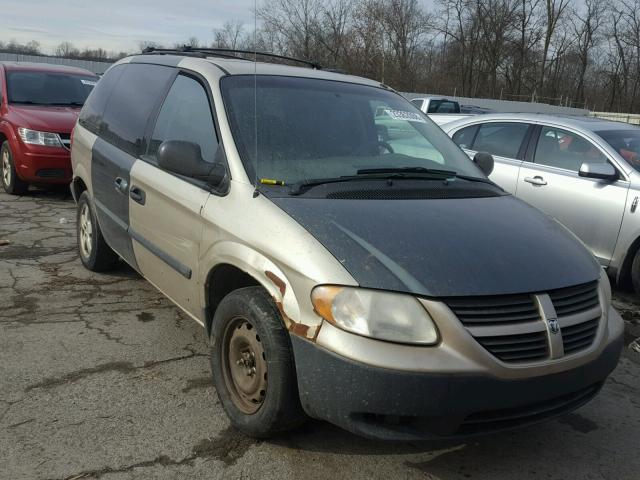 1D4GP25R26B541743 - 2006 DODGE CARAVAN SE GOLD photo 1