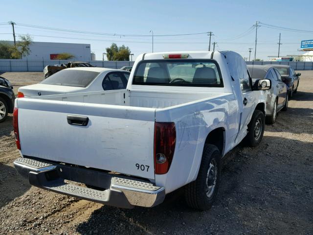 1GCCS148668153442 - 2006 CHEVROLET COLORADO WHITE photo 4