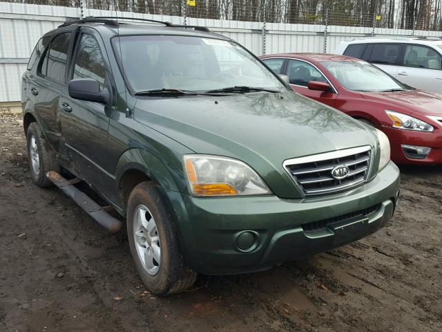 KNDJC736175723728 - 2007 KIA SORENTO EX GREEN photo 1