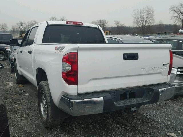 5TFEY5F18EX149279 - 2014 TOYOTA TUNDRA CRE WHITE photo 3