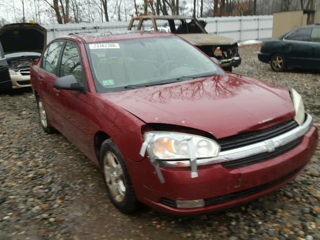 1G1ZU54884F110959 - 2004 CHEVROLET MALIBU LT RED photo 1