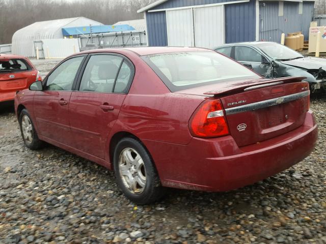 1G1ZU54884F110959 - 2004 CHEVROLET MALIBU LT RED photo 3