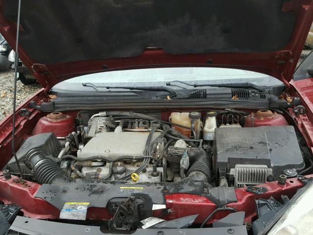 1G1ZU54884F110959 - 2004 CHEVROLET MALIBU LT RED photo 7