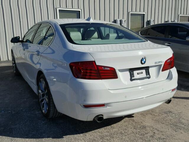 WBA5B1C54ED917050 - 2014 BMW 535 I WHITE photo 3