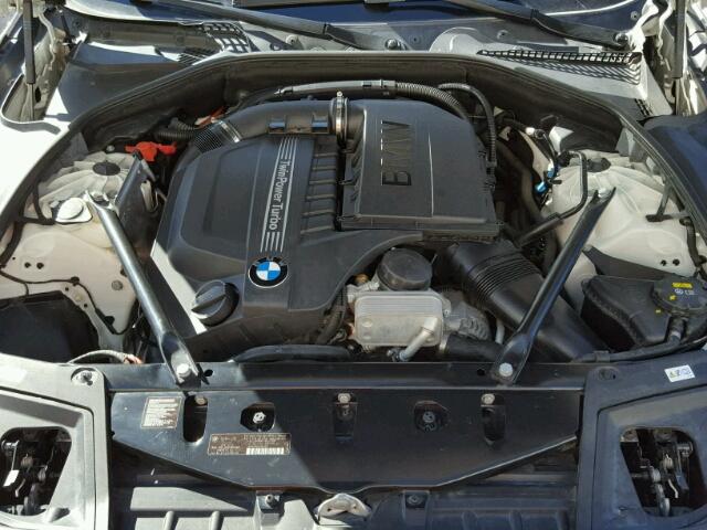 WBA5B1C54ED917050 - 2014 BMW 535 I WHITE photo 7