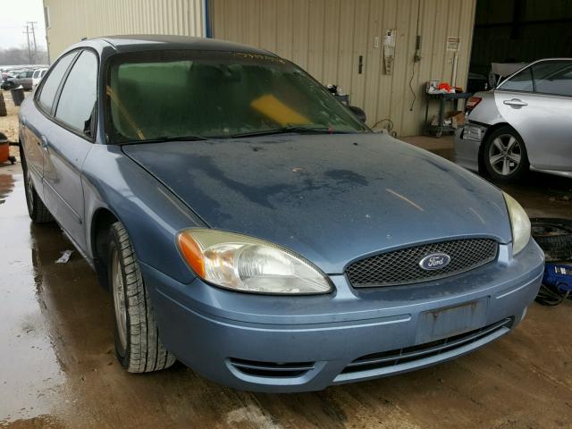 1FAFP53U95A273799 - 2005 FORD TAURUS SE BLUE photo 1