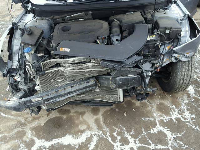 5NPE24AF5FH030794 - 2015 HYUNDAI SONATA SE GRAY photo 7