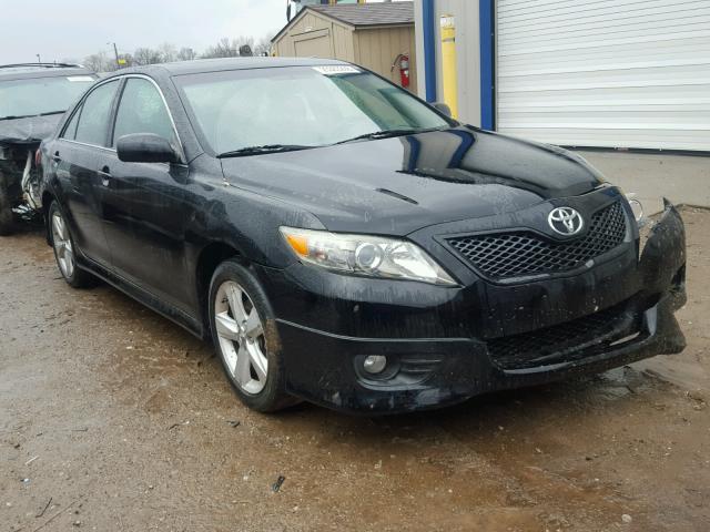 4T1BF3EK9BU751396 - 2011 TOYOTA CAMRY BASE BLACK photo 1