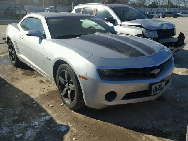 2G1FE1EV6A9203030 - 2010 CHEVROLET CAMARO LS SILVER photo 1