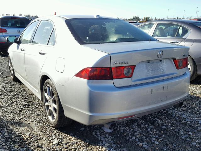 JH4CL96896C038516 - 2006 ACURA TSX SILVER photo 3