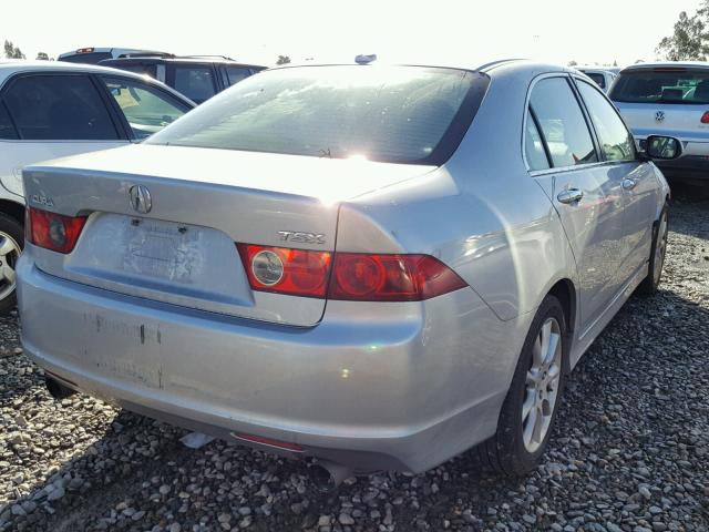 JH4CL96896C038516 - 2006 ACURA TSX SILVER photo 4