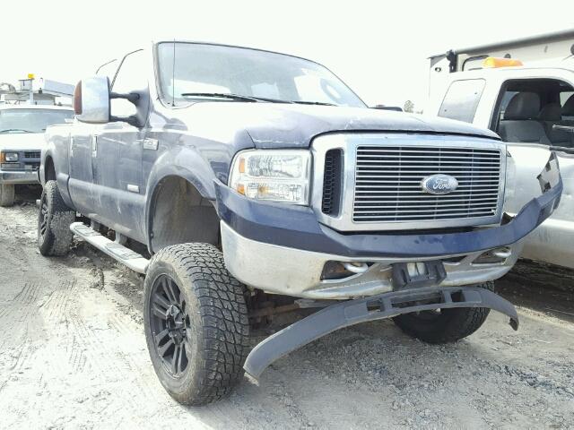 1FTSW21P86EB22776 - 2006 FORD F250 SUPER BLUE photo 1