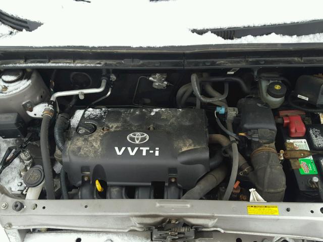 JTLKT324150213567 - 2005 TOYOTA SCION XB GRAY photo 7