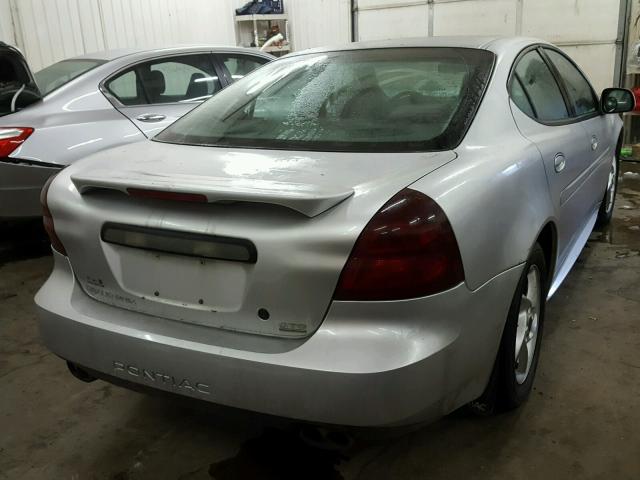 2G2WR524041199076 - 2004 PONTIAC GRAND PRIX Gümüş foto 4