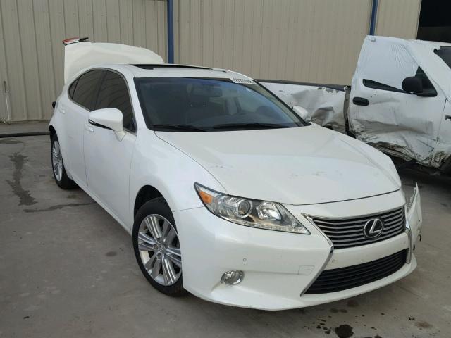 JTHBK1GG4E2097953 - 2014 LEXUS ES 350 WHITE photo 1