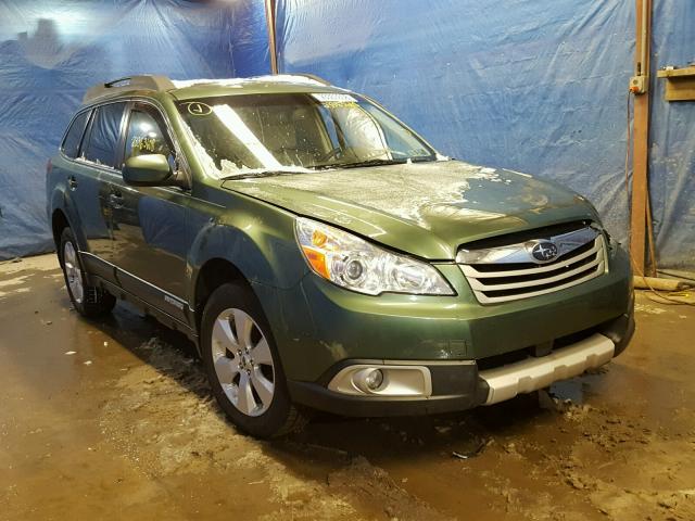 4S4BRBKC9C3278847 - 2012 SUBARU OUTBACK 2. GREEN photo 1