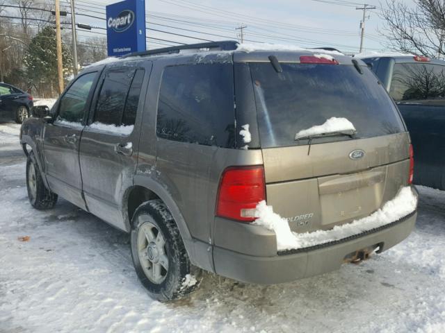 1FMZU73W42ZB36470 - 2002 FORD EXPLORER X BROWN photo 3