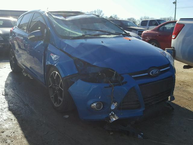 1FADP3K29DL282663 - 2013 FORD FOCUS SE BLUE photo 1