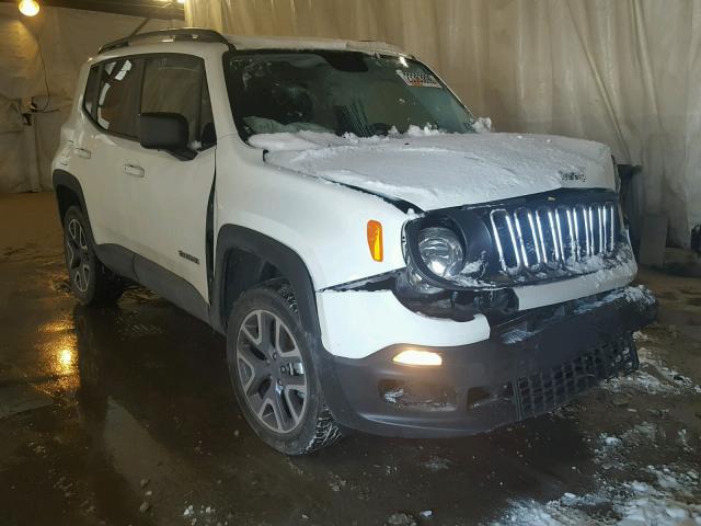 ZACCJBAB3HPF33018 - 2017 JEEP RENEGADE S თეთრი ფოტო 1