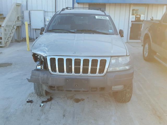 1J4GX48N93C536539 - 2003 JEEP GRAND CHER GRAY photo 9